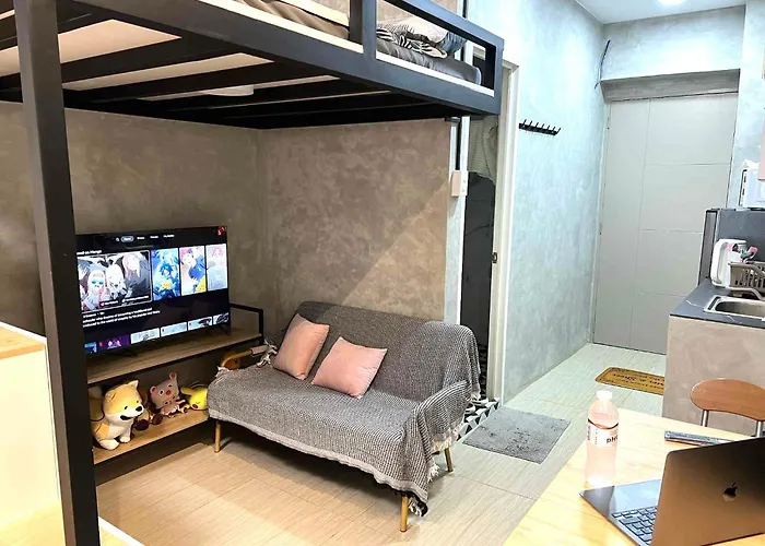 Loft Type Unit With Pool And Netflix Aparthotel